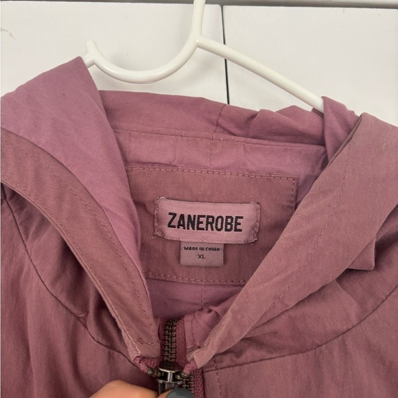 Zanerobe Men's Mauve Hooded Jacket Size XL - Picture 9 of 11